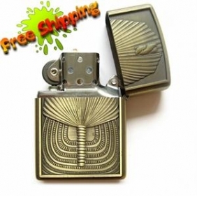 4GB Bronze Egyptian Pharoah Lighter Spy Camera